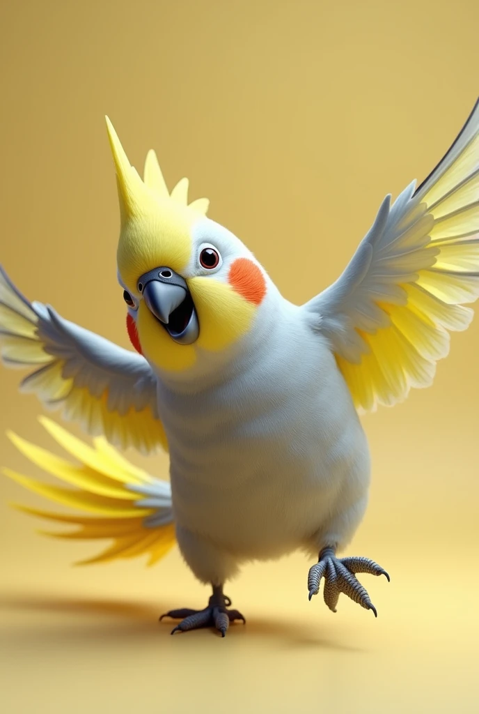 Cockatiel dancing 