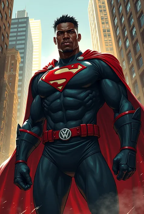 A black  hero 