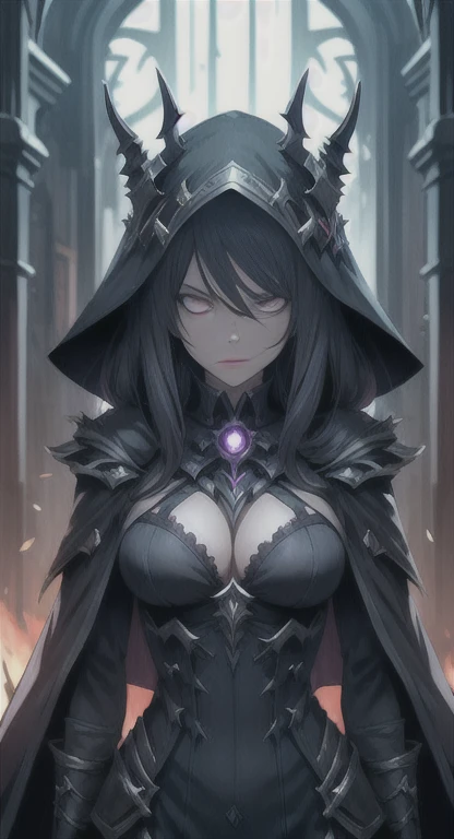 Hell fortress life, dark empress, Daria, Glaring at Viewer, 