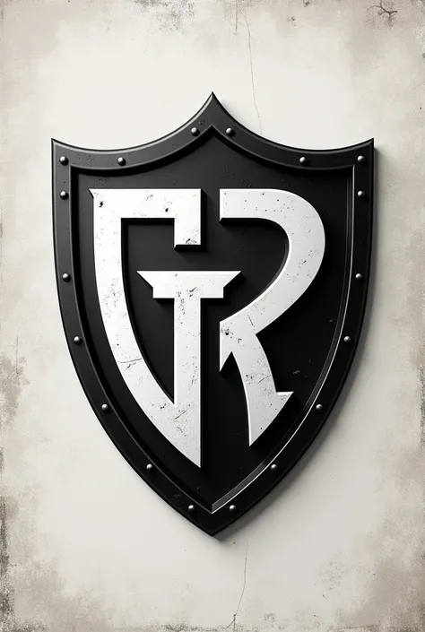 Letter G and letter R intertwined for the team shield
