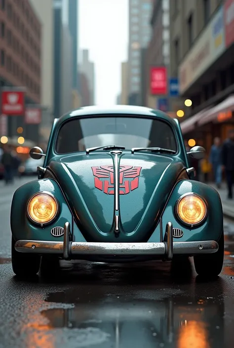 Optimus Prime if it were a beetle