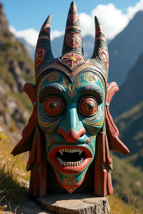 Mascará de Huacon- Peru