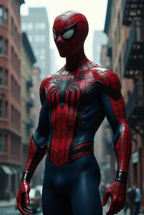 Spiderman mix normal man a realistic image 👌 