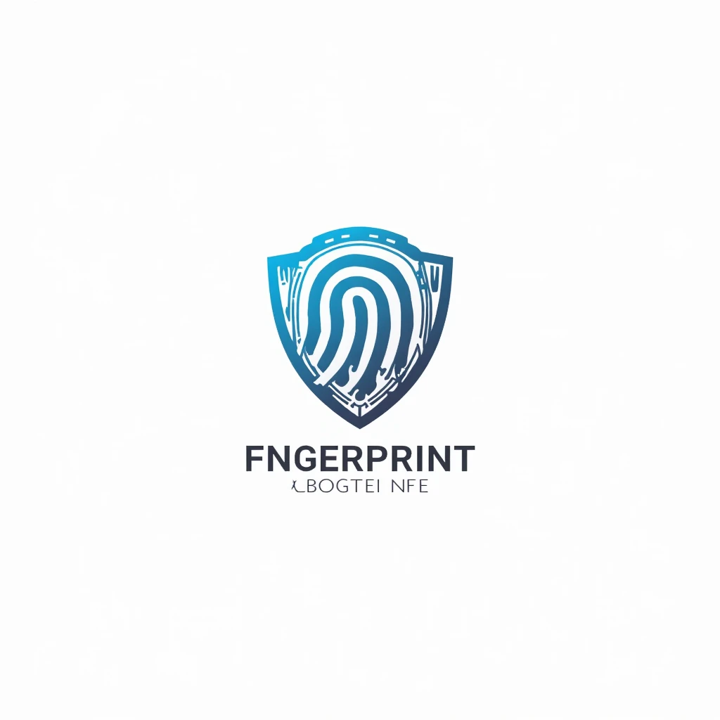 Make Sheild Fingerprint logo 