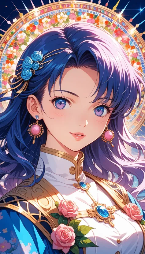  colorful ヘア, beautiful  anime style art ,   anime style portrait ,  Anime-style illustrations for  ,  anime style art ,  beautiful anime portrait,  colorful ]”,  colorful !  Character Design,  amazingly beautiful anime face portrait,  detailed portrait of...