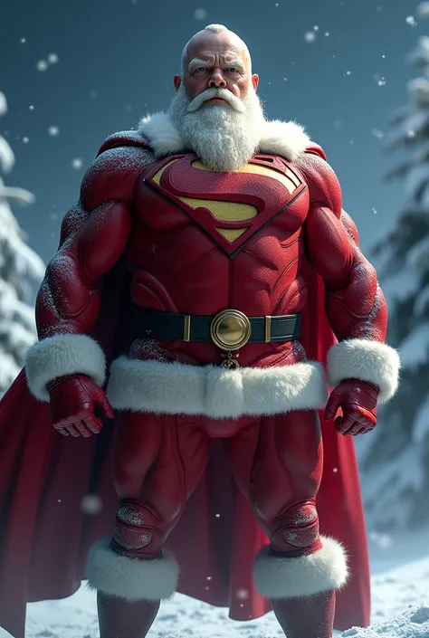 santa is superman