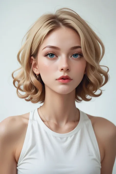 Short hair, Straight Hair, Curly hair, Blonde Hair, face up resort