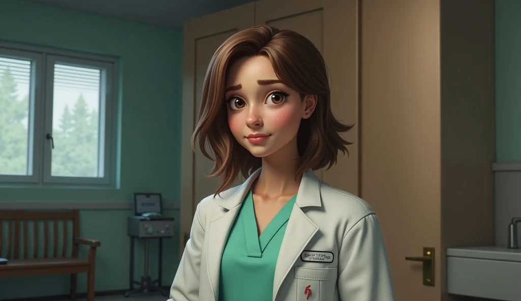 Scene 4: 3D Facing the Second Challenge
Sara is doing multiple part-time jobs, one in a hospital, one at school and another during work. She looks tired, but she has the courage and determination in her eyes that she will not give up.
faceted: Sarahs face ...