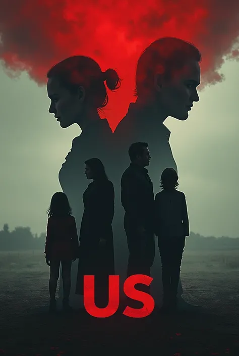 A poster for the movie us