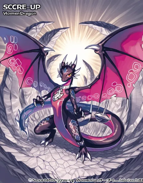 Full rein Dragon cynder women, huge wings and huge tail full body gigantic dragon. 