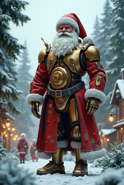 Mechanical Santa Claus 