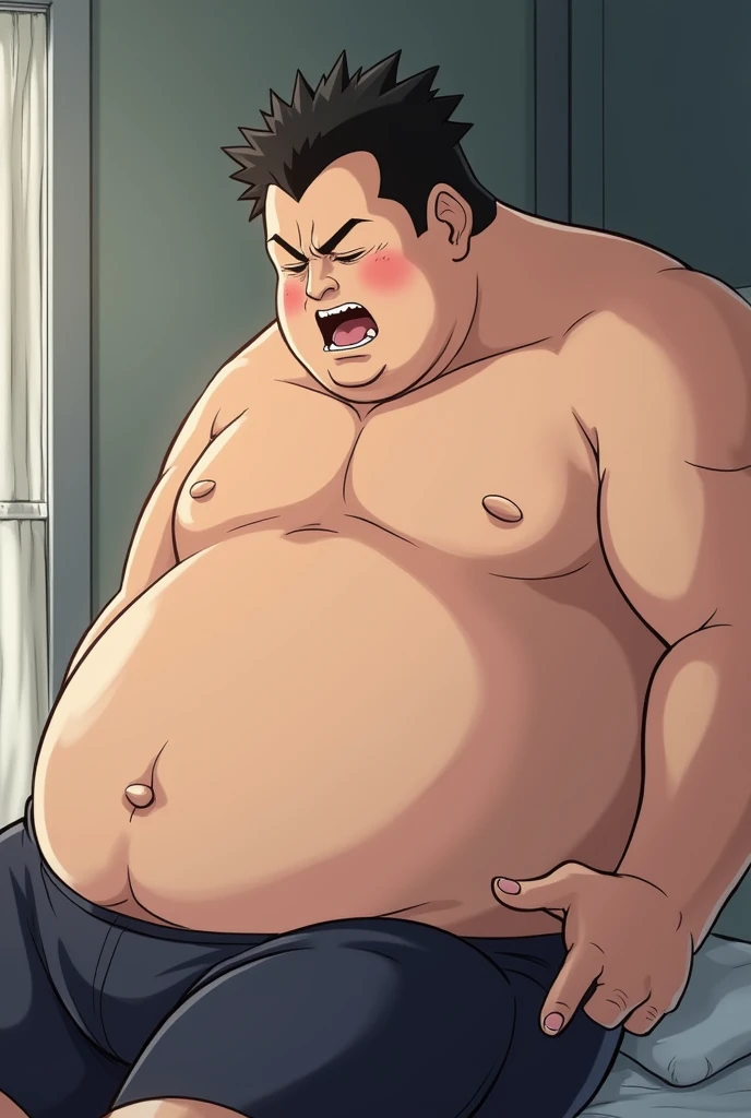 Anime gojo satoru being fucked by fat man 