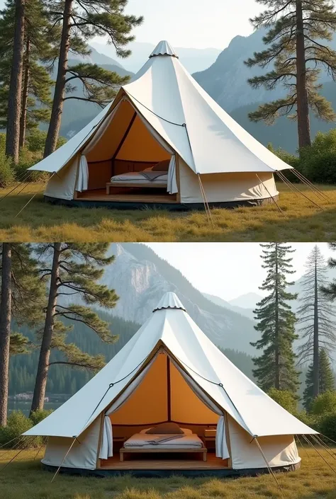 stylish outdoor tent