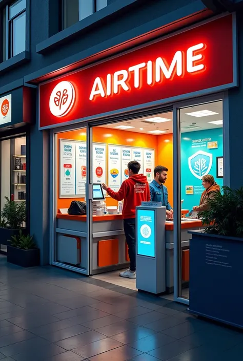 A shop that sells Airtime of all networks 