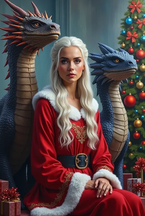  daenerys targaryen room, Mother Dragon ,  is represented in exquisite detail :  silver hair that falls down her back ,  penetrating violet eyes outlined with determination and compassion ,  and three majestic dragons , a drug,  Rhaegal and Viserion ,  per...