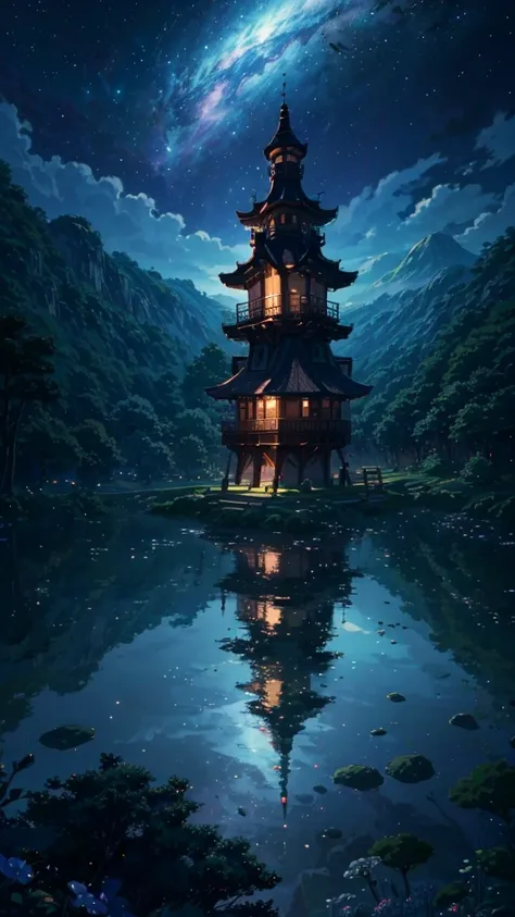 Generate a 4K resolution (400x900) image in the enchanting Studio Ghibli anime style, portraying a quintessential world of sky that no one has seen or imagined, Emphasize the Studio Ghibli aesthetic with soft colors:: illustration --ar 4:9