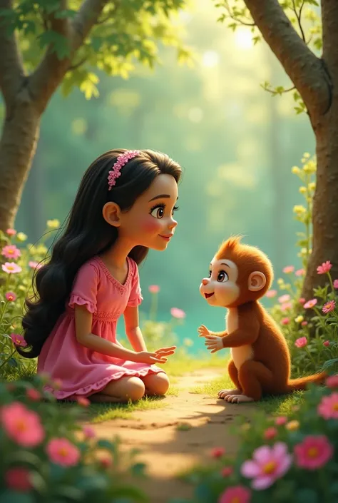 The Story of Barbie and Melgi

Once upon a time, a beautiful doll Barbie lived in a beautiful garden. There were all kinds of flowers, green trees, and birds in this garden. Barbie wanted to be friends with everyone and bring happiness to everyone.

One da...