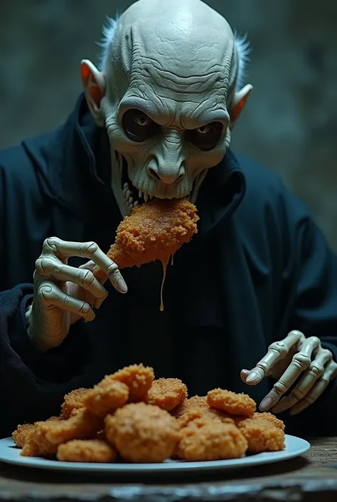 Snipe , With Voldemort having fried chicken for dinner