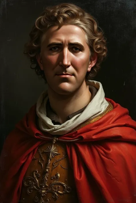 Use this painting of Saint Michael Garicöits to make a real-looking person with the exact same physical traits as the ones he has in the choosen reference. The generated image has to be dramatic and cinematic, but serious enough to be used effectively as a...