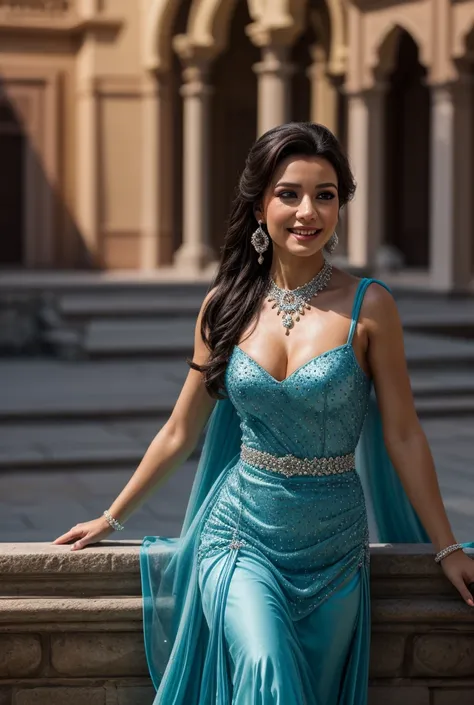  Dazzling Princess Jasmine, 8k photo, in action,  photo.