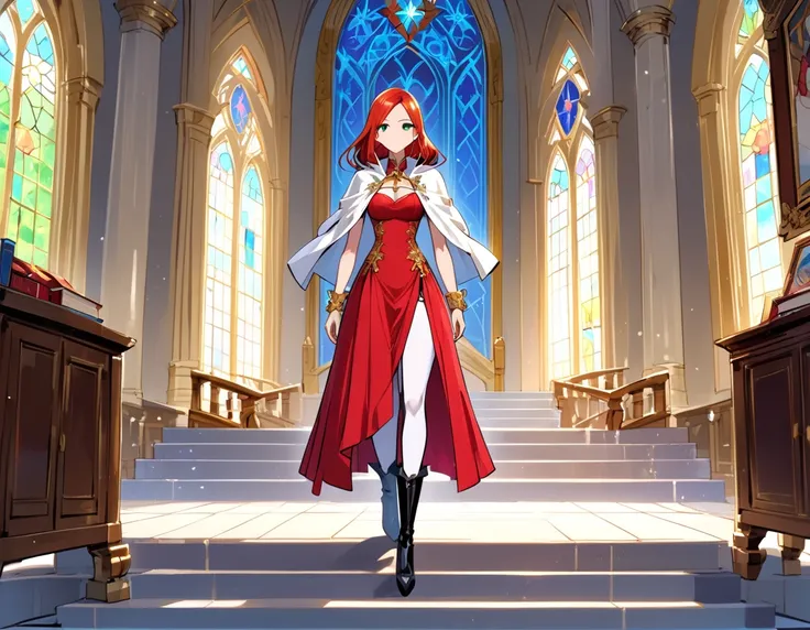 picture of a sorceress casting a spell in magical library, exquisite beautiful woman, dynamic hair color, dynamic hair style, ((full body shot: 1.5)), ((anatomically correct: 1.5)), (ultra detailed face: 1.2), best detailed face, high details, best quality...