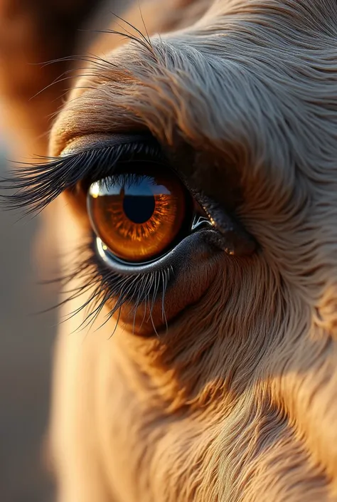 The eyes of camels 