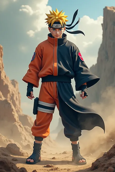 Naruto and Sasuke merge