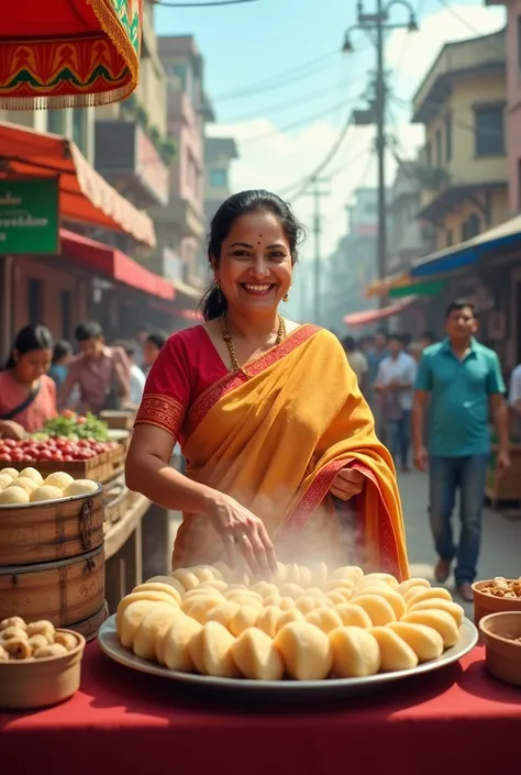 শেখ হাসিনা এখন রাস্তায় ভাপা পিঠা দোকান দিছে 