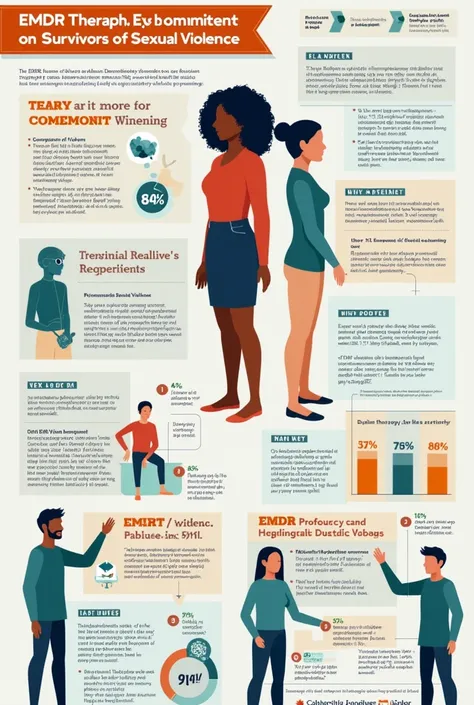 infographic on EMDR therapy and its impact on sexual violence