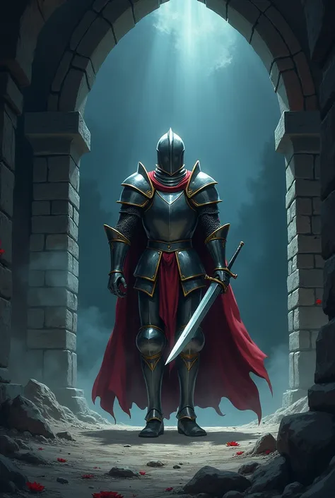  The Royal Knight , armed and determined ,  advances into the dungeons where the prince awaits. With a fixed look,  captures him mercilessly ,  doing his duty . The Prince,  proud and surprised ,  faces his destiny ,  as the knight feels the weight of his ...