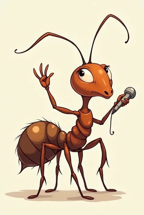 I would need you to make me images of ants that are pleasant in their expression in the form of a cartoon BUT RATHER SIMILAR TO THE REAL ONES, each of the ants doing different things,  are to give identification to my first grade students ,  owes the same ...