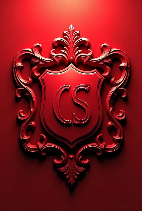 Emelecs coat of arms in red