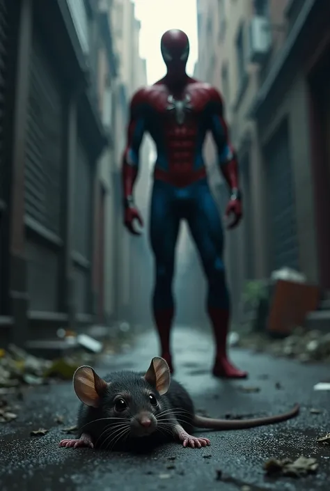 A dead mouse in Spider-Man 