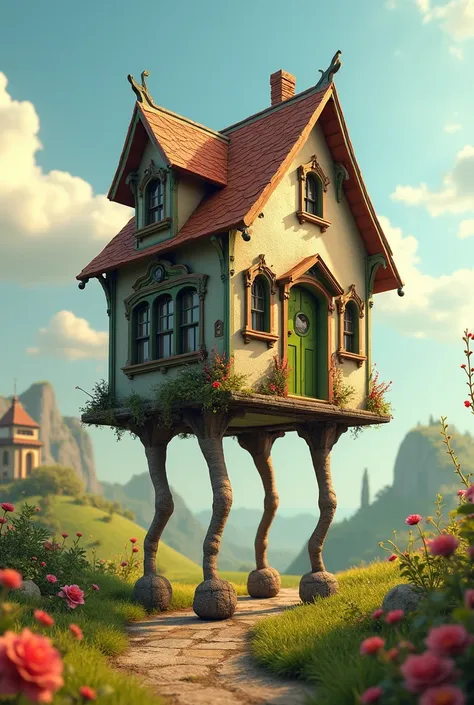 house with legs 