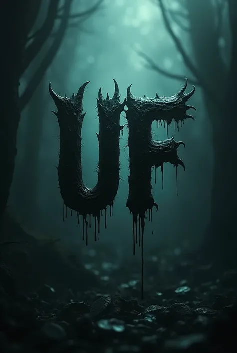 Animated logo thats scary and says UF