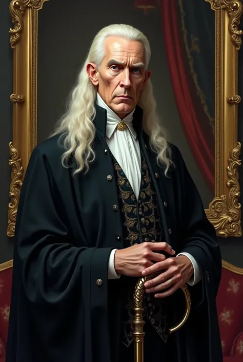 Lucius Malfoy as described in the books 