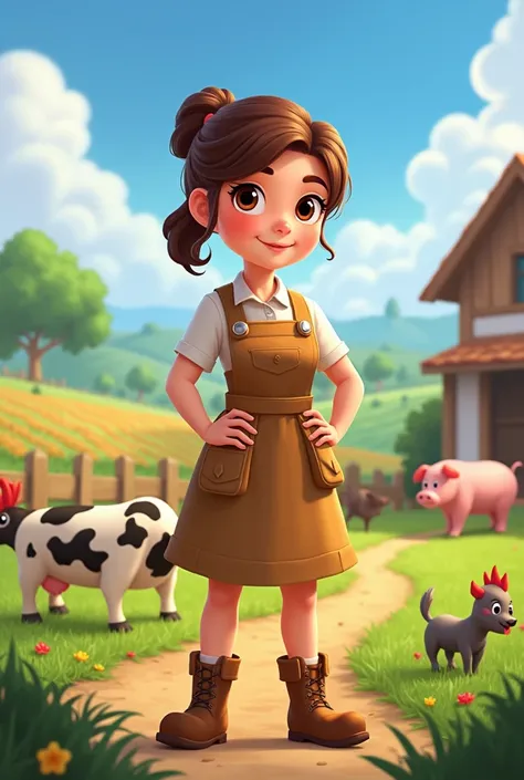 Mavis from the game Hay Day by Supercell 