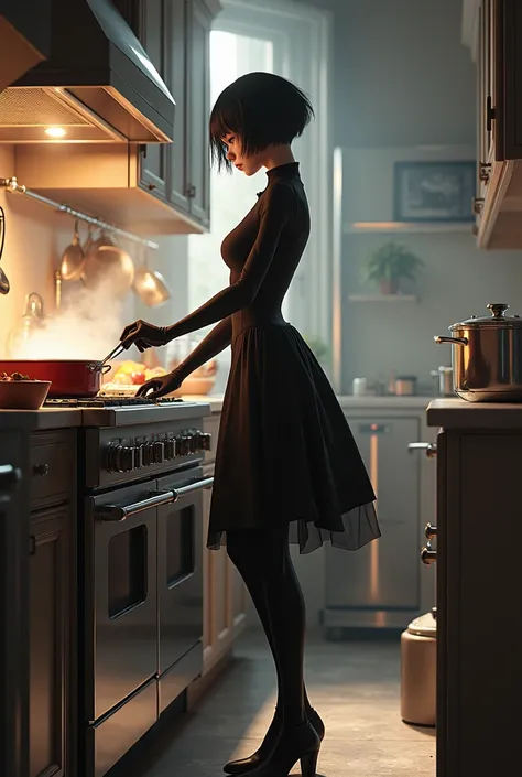 Yorha 2b cooking
