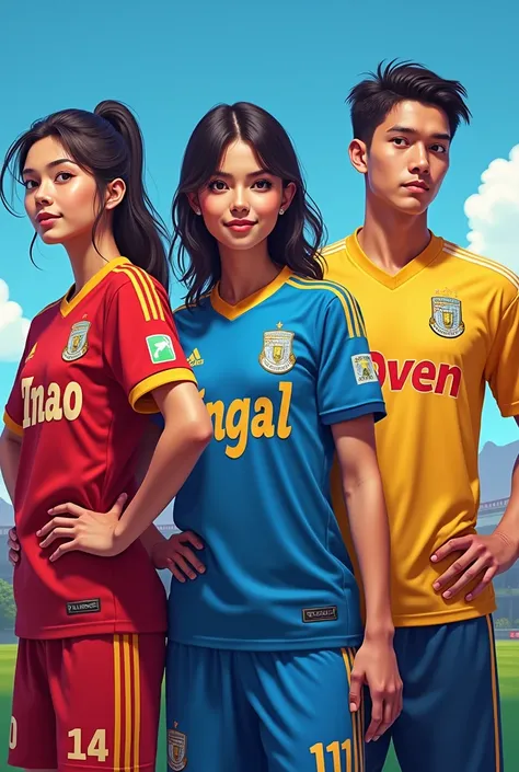 How about give them a name in the jersey? Like Inao, Dingal, and Joven?