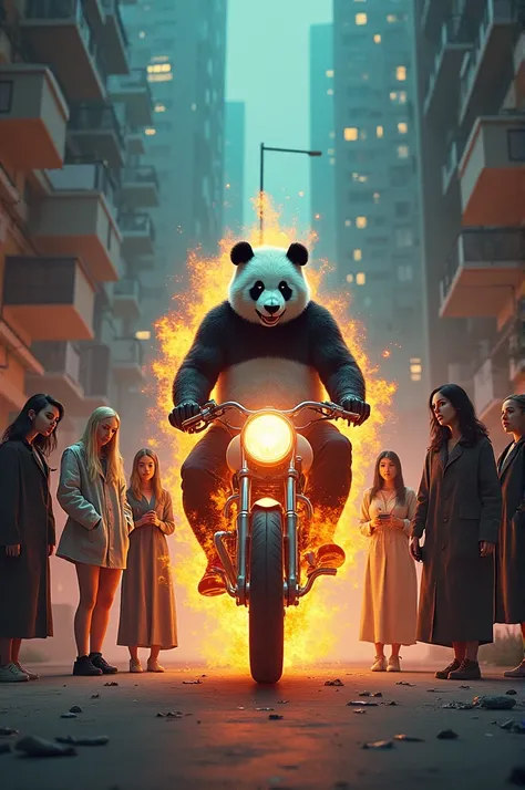 panda . Ghost Rider. crazy physiotherapist crazy architect. angry driver .And 5 women next door .