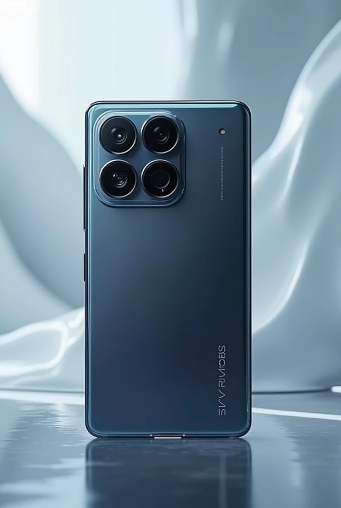 Make a hend phone design with 4 cameras like a plus