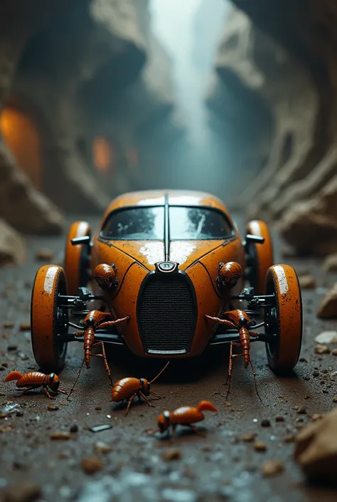 What if cockroaches wanted to design and produce the latest Bugatti model 