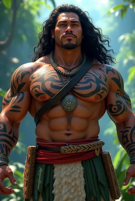 Make Moanas Demigod Maui Like a Real Person 