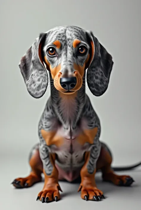 silver dapple dachshund