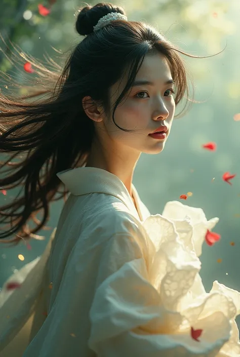  Japanese woman　Under the Wind　







