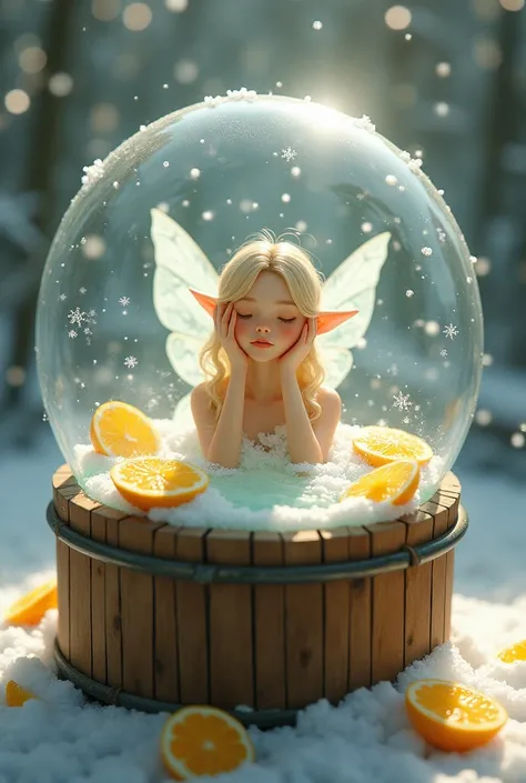 Snow globe　Yuzu Bath　Fairy