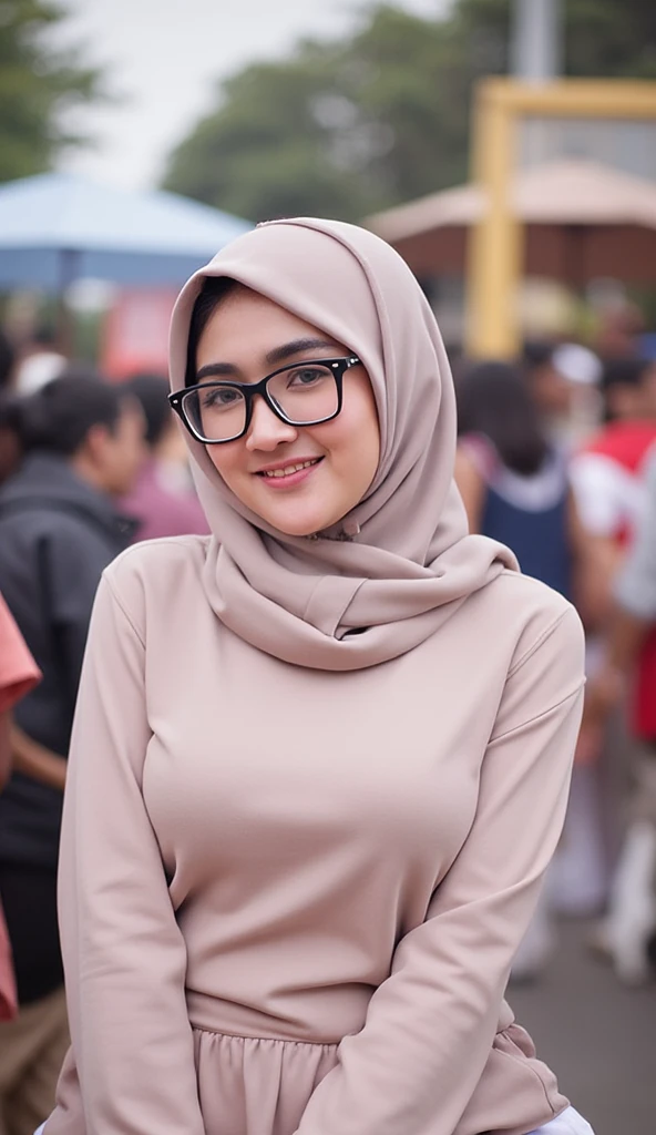 4k, masterpiece, best high quality, ultra-detailed, (ultra realistic:1.3), (clean photo:1.2), (ultra high resuliton:1.3), (soft lighting:1.2), (perfect image coloring), (bright lighting:1.2), indonesian face, beautiful face, perfect indonesian girl, studen...