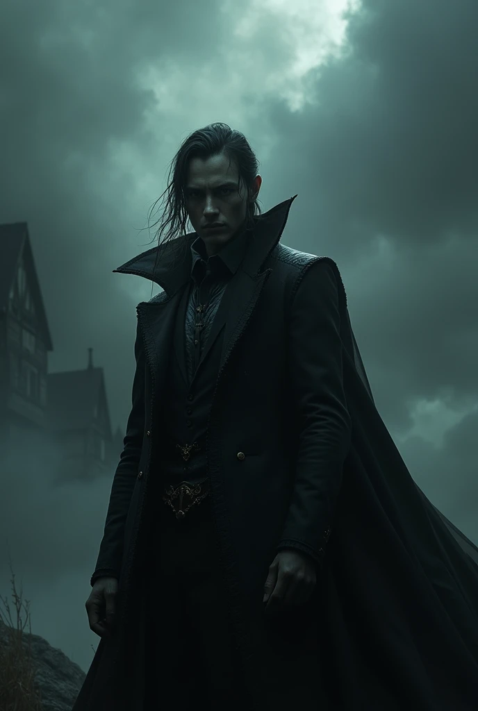 dark and ominous character
and handsome