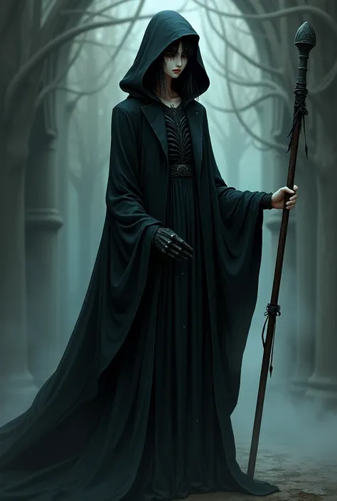 Grim Reaper, Femboy, feminine, male, Anime 