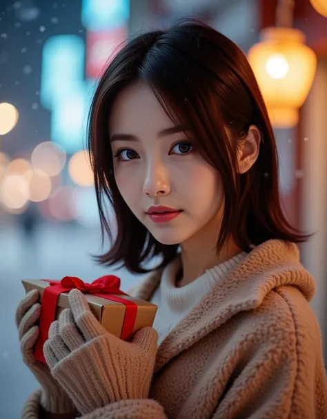 This award-winning image captures the essence of a captivating Japanese woman in a dynamic pose. Shot in RAW format with professional lighting and a high-resolution camera, this 8K Ultra HD image boasts ultra-realistic photographic detail. (High Resolution...